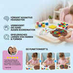 Creative Learning Toy for Children - Color and Shape Recognition Game