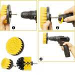 Cleaning Brush Set – Powerful scrubbing for tiles and more
