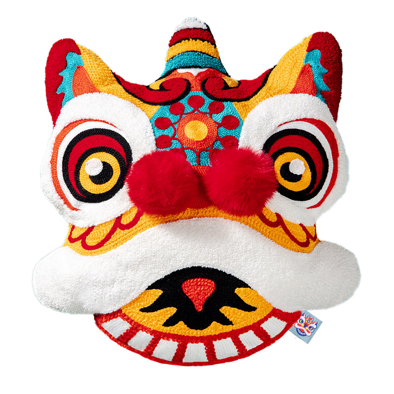 Traditionelle chinesische Kissenbezüge mit Drachenmotiv