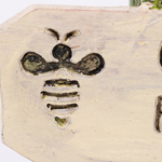Flowering Drinking Vessel for Bees and Butterflies – Hand-decorated for Your Garden