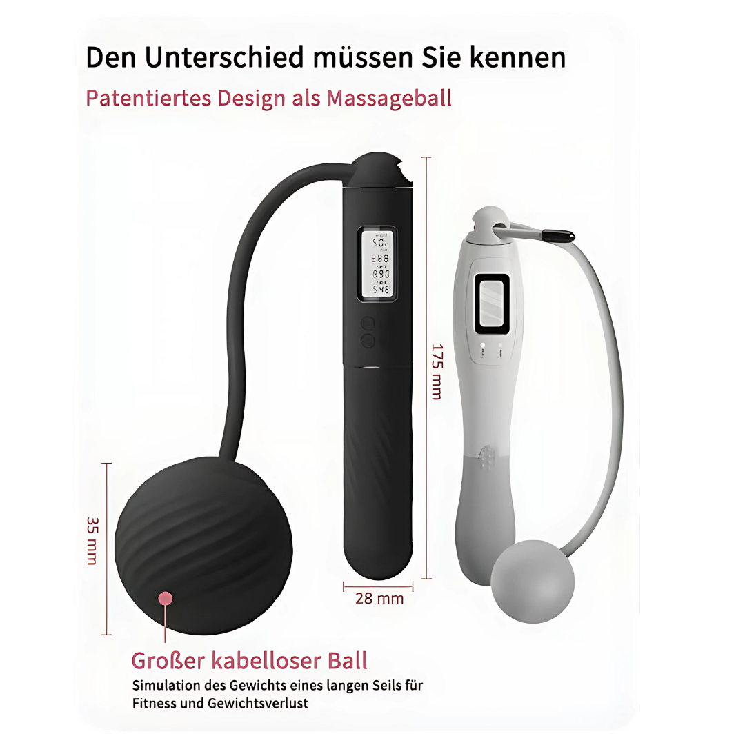 FlexJump Drahtloses Fitnessseil | Effektives Training leicht gemacht