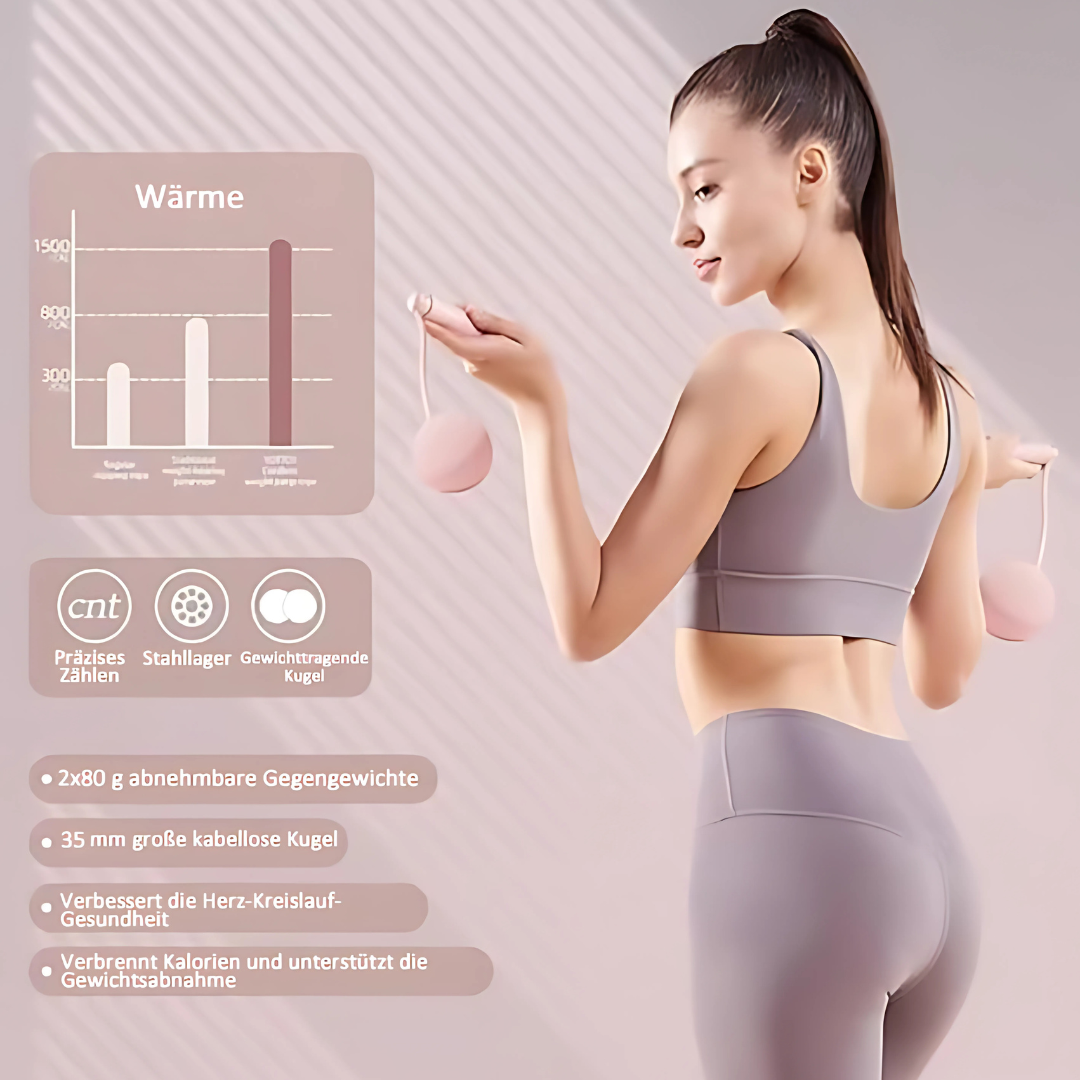 FlexJump Drahtloses Fitnessseil | Effektives Training leicht gemacht