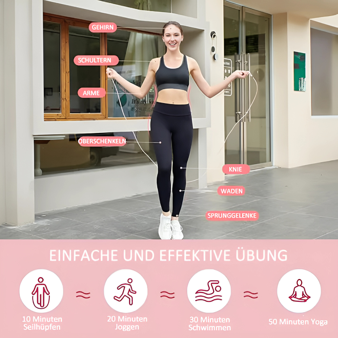 FlexJump Drahtloses Fitnessseil | Effektives Training leicht gemacht
