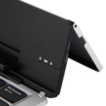 SleekBoard | Ultra-Thin, Rechargeable Bluetooth Keyboard Set (Silver)