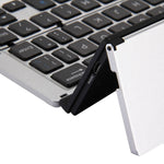SleekBoard | Ultra-Thin, Rechargeable Bluetooth Keyboard Set (Silver)