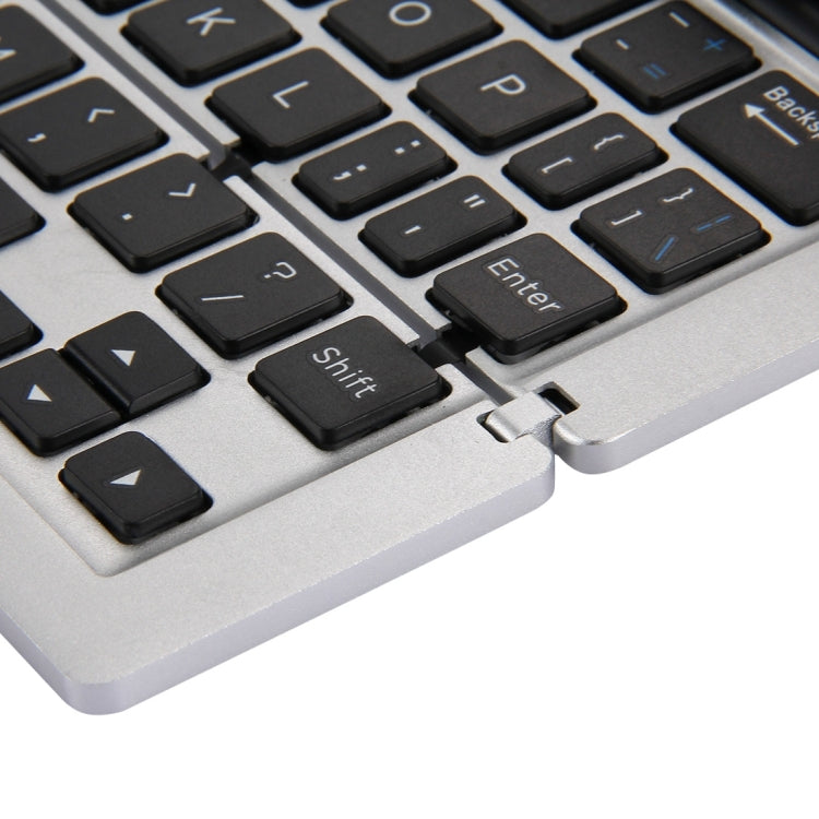 SleekBoard | Ultra-Thin, Rechargeable Bluetooth Keyboard Set (Silver)