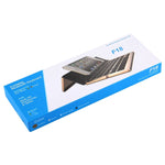 SleekBoard | Ultra-Thin, Rechargeable Bluetooth Keyboard Set (Silver)