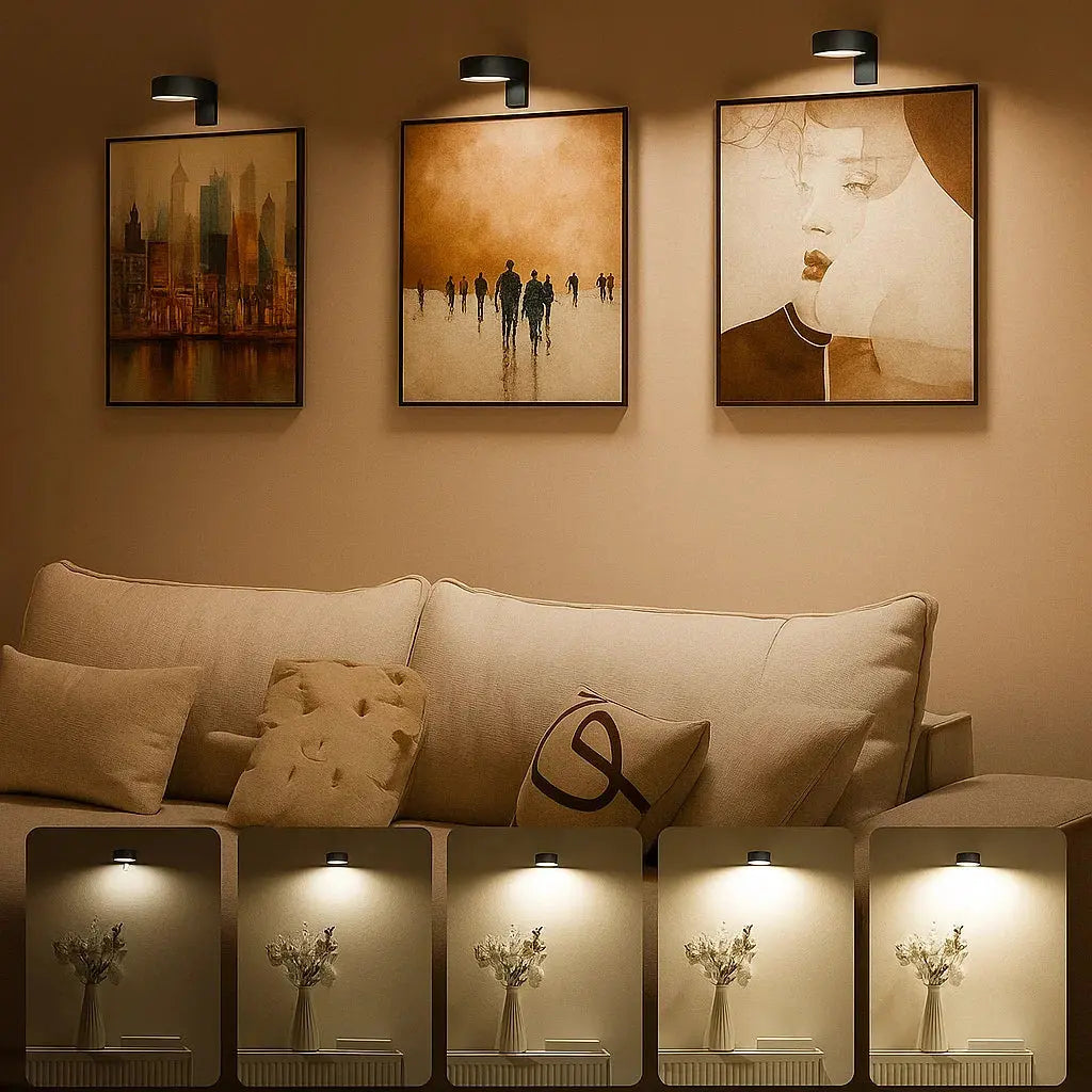 Transform your pictures into works of art – Cordless Gallery Lighting