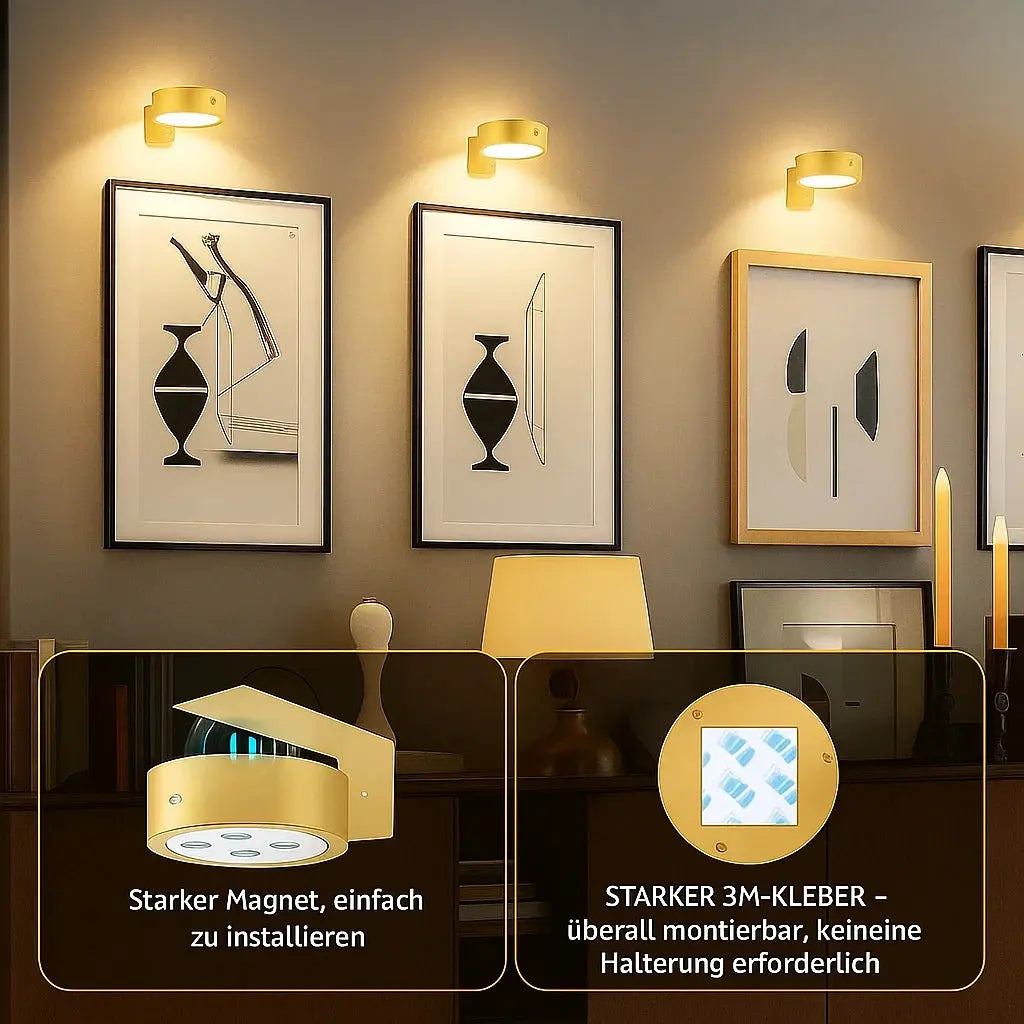 Transform your pictures into works of art – Cordless Gallery Lighting