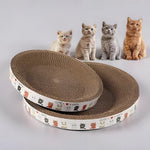 Round Cat Lounger and Scratcher for Satisfaction and Fun