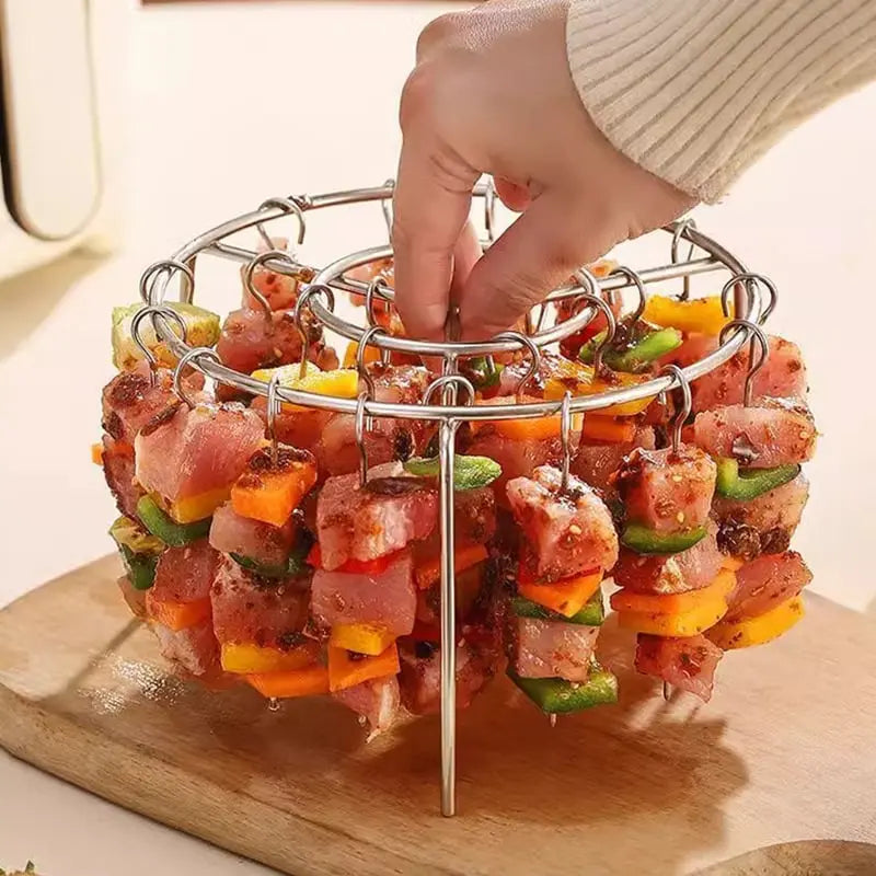 Grillständer für Heißluftfritteusen – gleichmäßiges Grillvergnügen