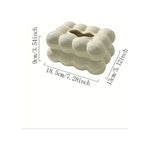 Elegant ceramic tissue dispenser