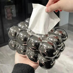 Elegant ceramic tissue dispenser