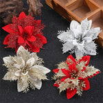 Christmas Flowers – Luxury Artificial Flowers in Red, Pink and Gold for Festive Decoration