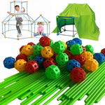 Creative playset for building children's castles