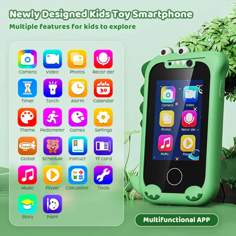Kinder Spieltelefon - Musik und Selfies mit Spaß - Spielzeugtelefon