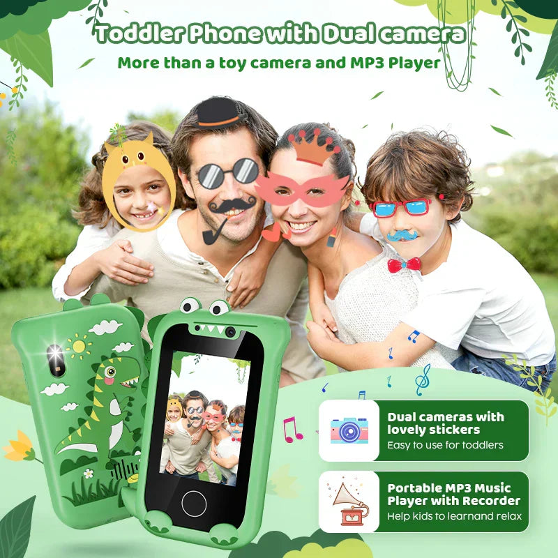 Kinder Spieltelefon - Musik und Selfies mit Spaß - Spielzeugtelefon