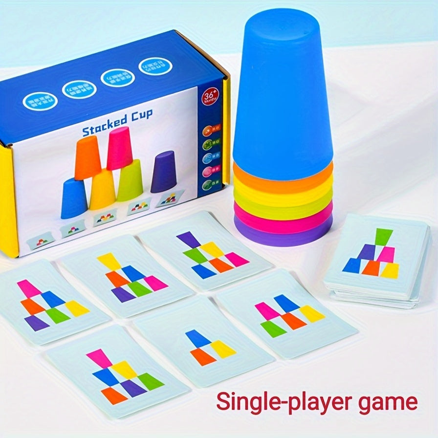 KidzCognitief - Stapelbecher-Puzzle für kognitive Förderung