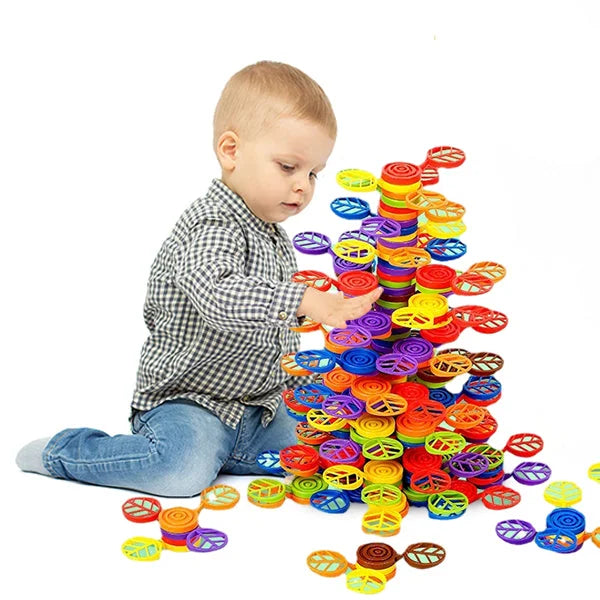 KidzWiz - Buntes Baumstapelspiel für Kinder: Lernen und Spaß