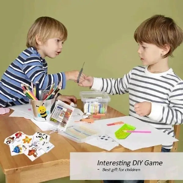 Creative Craft Kit with Sparkling Stones – safe and environmentally friendly