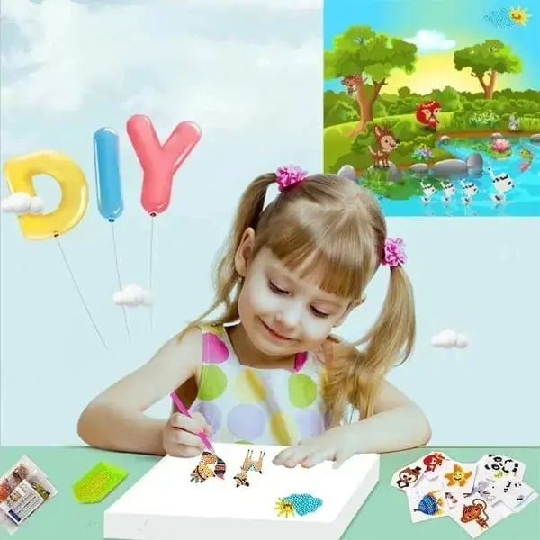 Creative Craft Kit with Sparkling Stones – safe and environmentally friendly