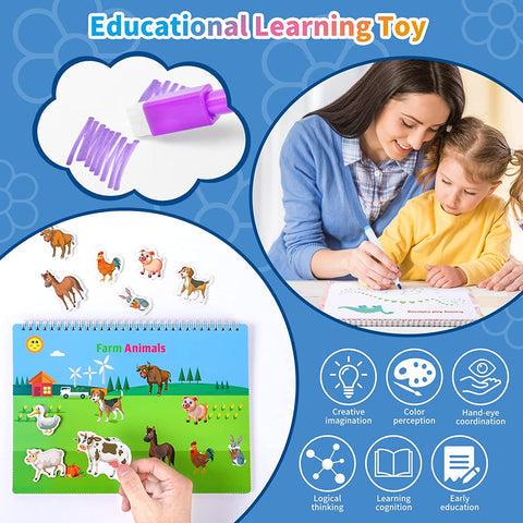 Lernbuch für den Kindergarten - Spaß und Bildung vereint