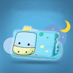 Children's Pillow | Ergonomic Memory Foam | Breathable | TraumKissen