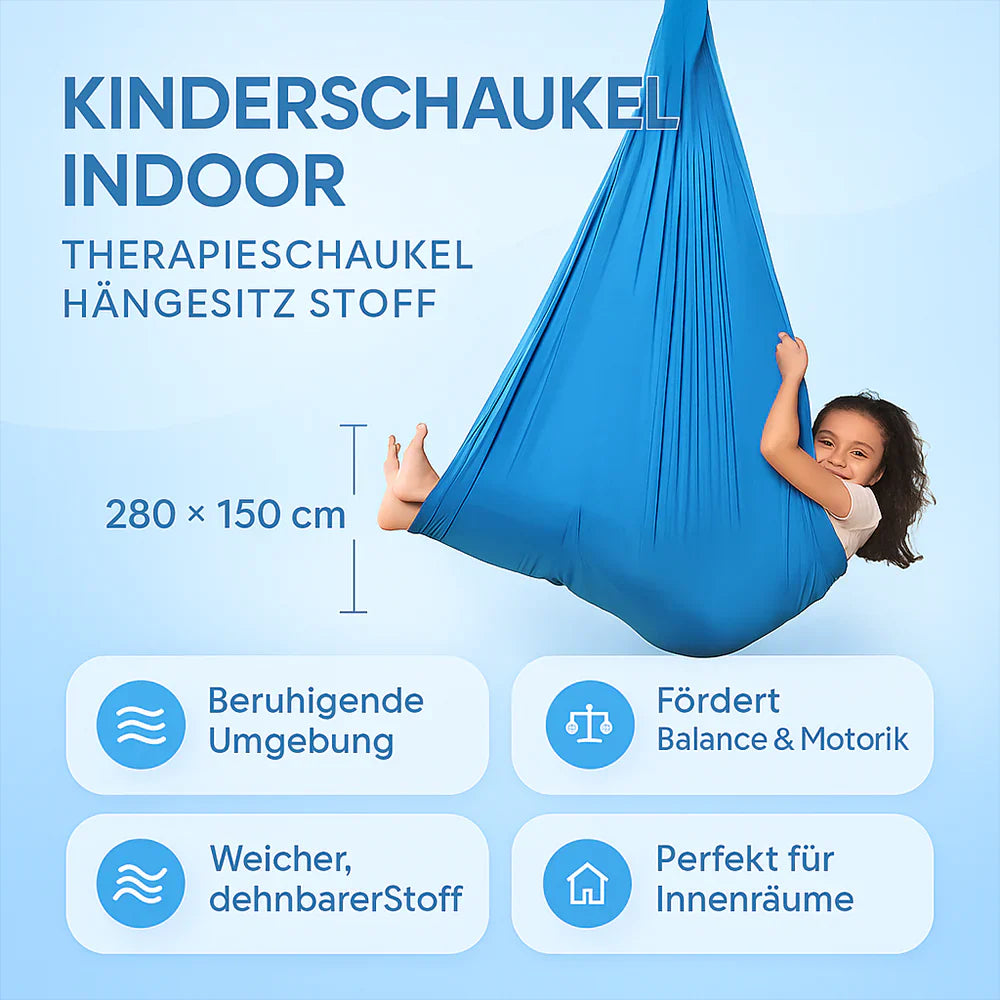 Gemütliche Hängesitzschaukel für Kinder – Ideal für Innenräume