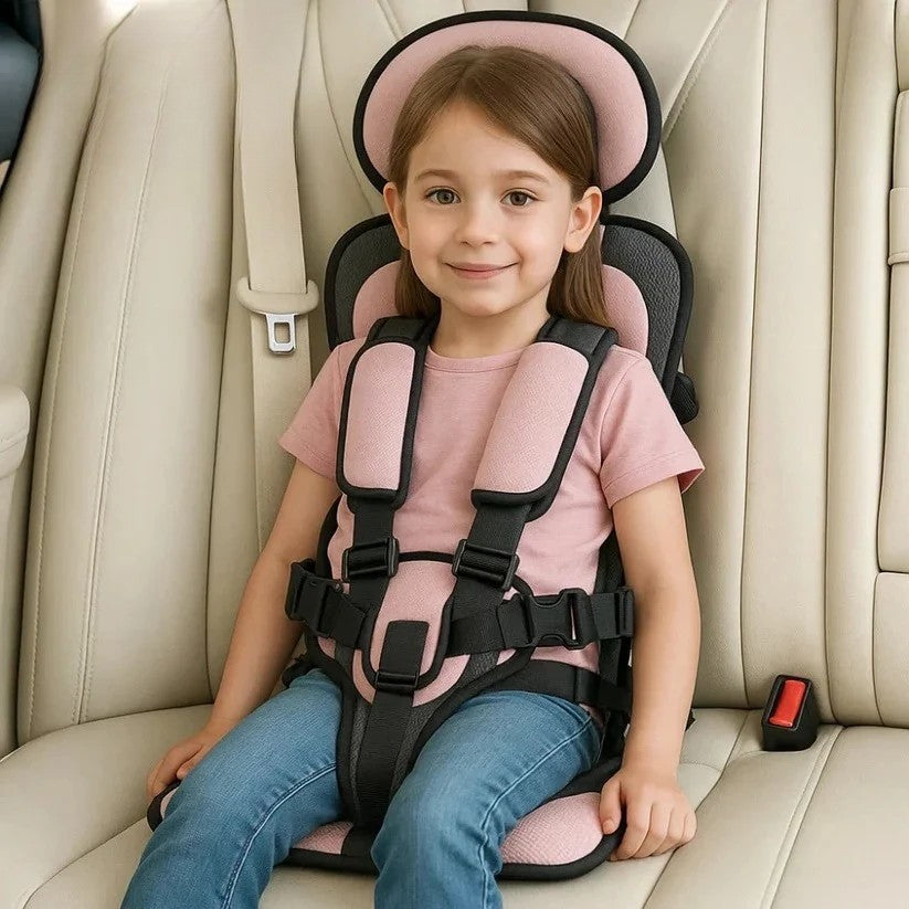Travel Child Seat | Compact, Foldable Car Seat for On the Go