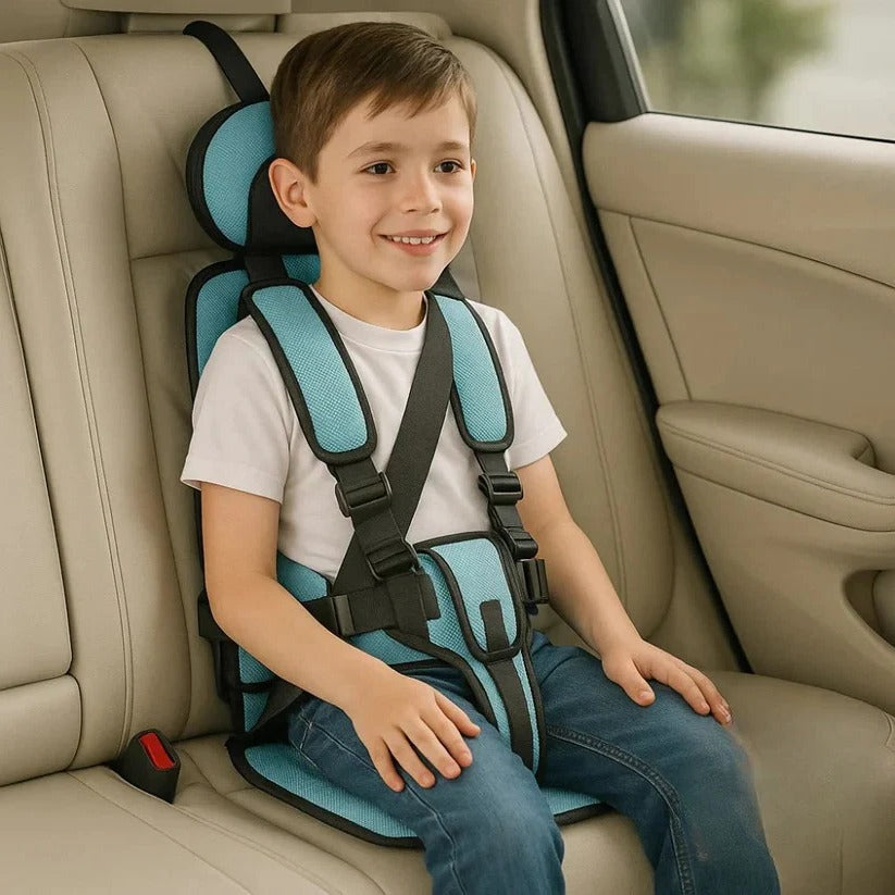 Travel Child Seat | Compact, Foldable Car Seat for On the Go