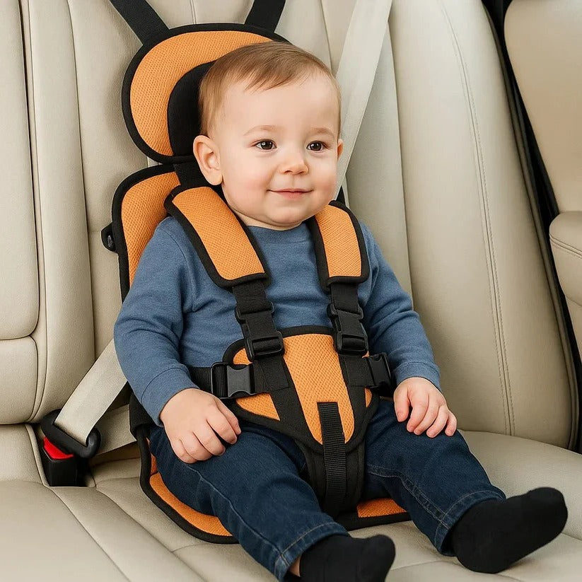 Travel Child Seat | Compact, Foldable Car Seat for On the Go