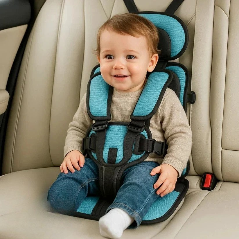 Travel Child Seat | Compact, Foldable Car Seat for On the Go