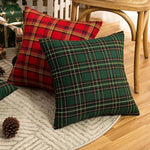 Festive Christmas Cushion Cover Set (2 Pack)