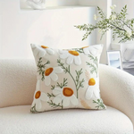 Kissenbezug mit Botanischem Design | Weich und Formbeständig | Pflegeleicht