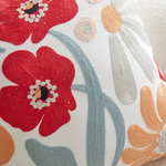 Kissenbezug mit Botanischem Design | Weich und Formbeständig | Pflegeleicht