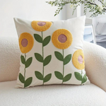 Kissenbezug mit Botanischem Design | Weich und Formbeständig | Pflegeleicht