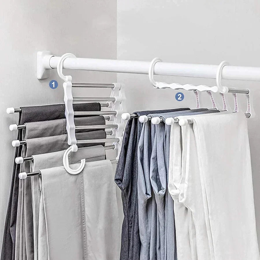 Faltbarer Kleiderbügel-Organizer | Optimale Platznutzung