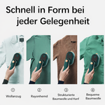 Handheld Garment Steamer | Portable Device for Wrinkle-Free Clothes