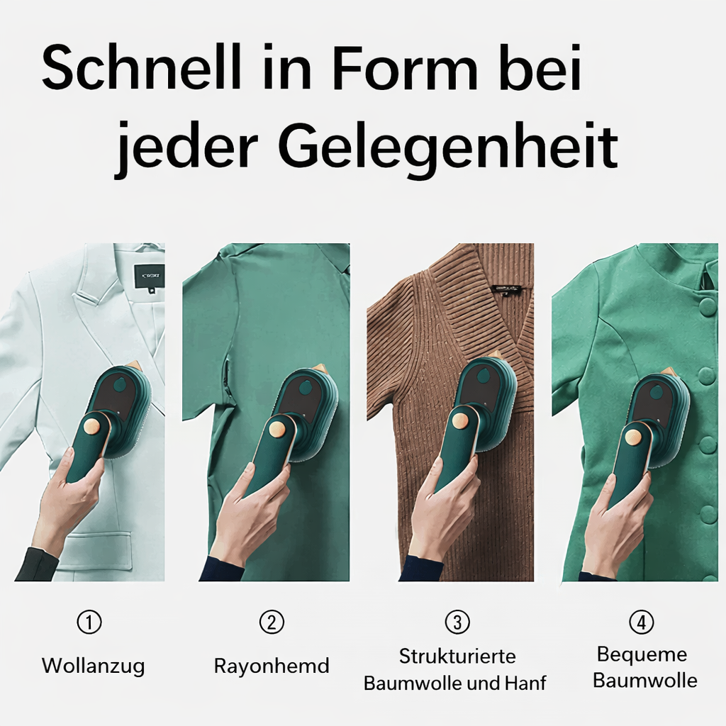 Handheld Garment Steamer | Portable Device for Wrinkle-Free Clothes