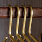 Stylische Metall-Kleiderbügel für elegante Aufbewahrung (5 Stück)