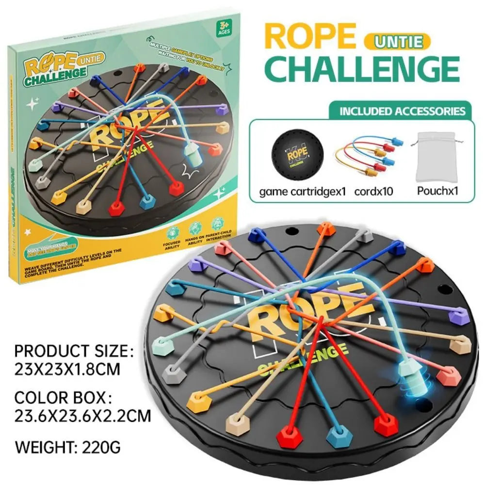 Creative Rope Play – Fosters Concentration and Dexterity for All Ages