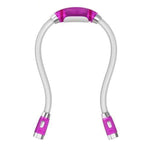 FlexiGlow Nackenlampe – Tragbare LED-Beleuchtung für Basteln und Lesen