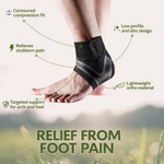 Footrest with Compression | Stable Heel Support