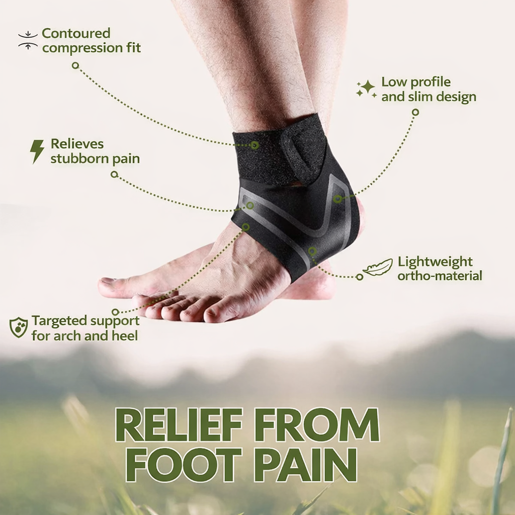 Footrest with Compression | Stable Heel Support