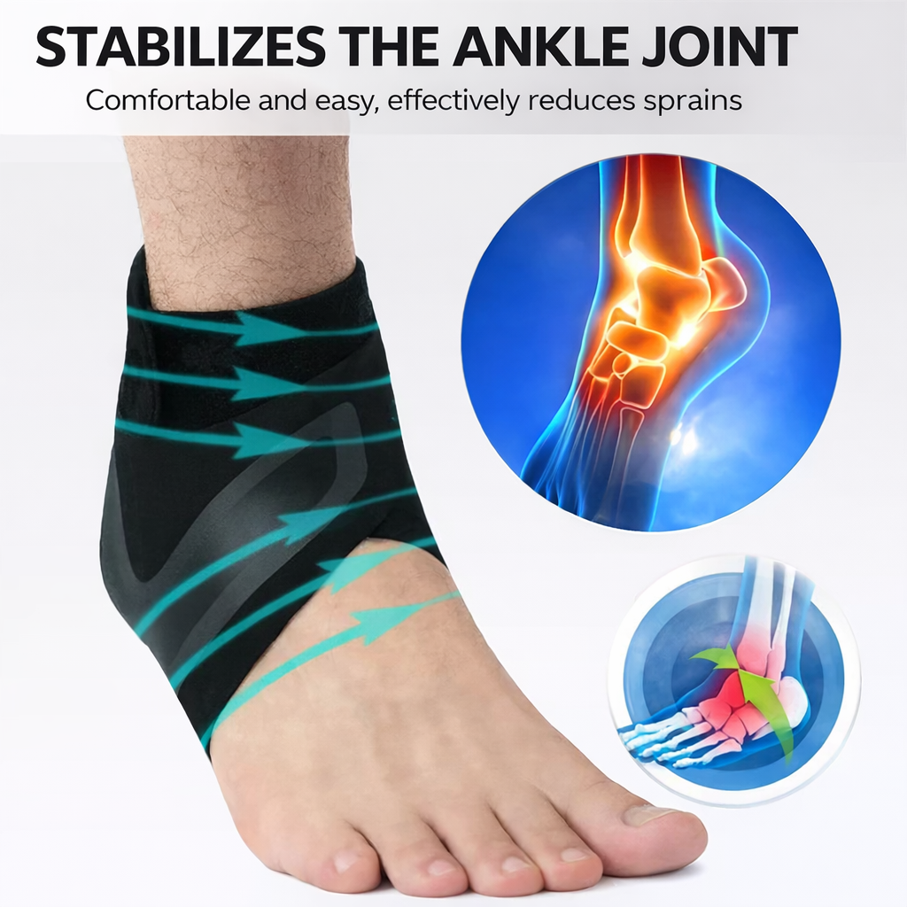 Footrest with Compression | Stable Heel Support