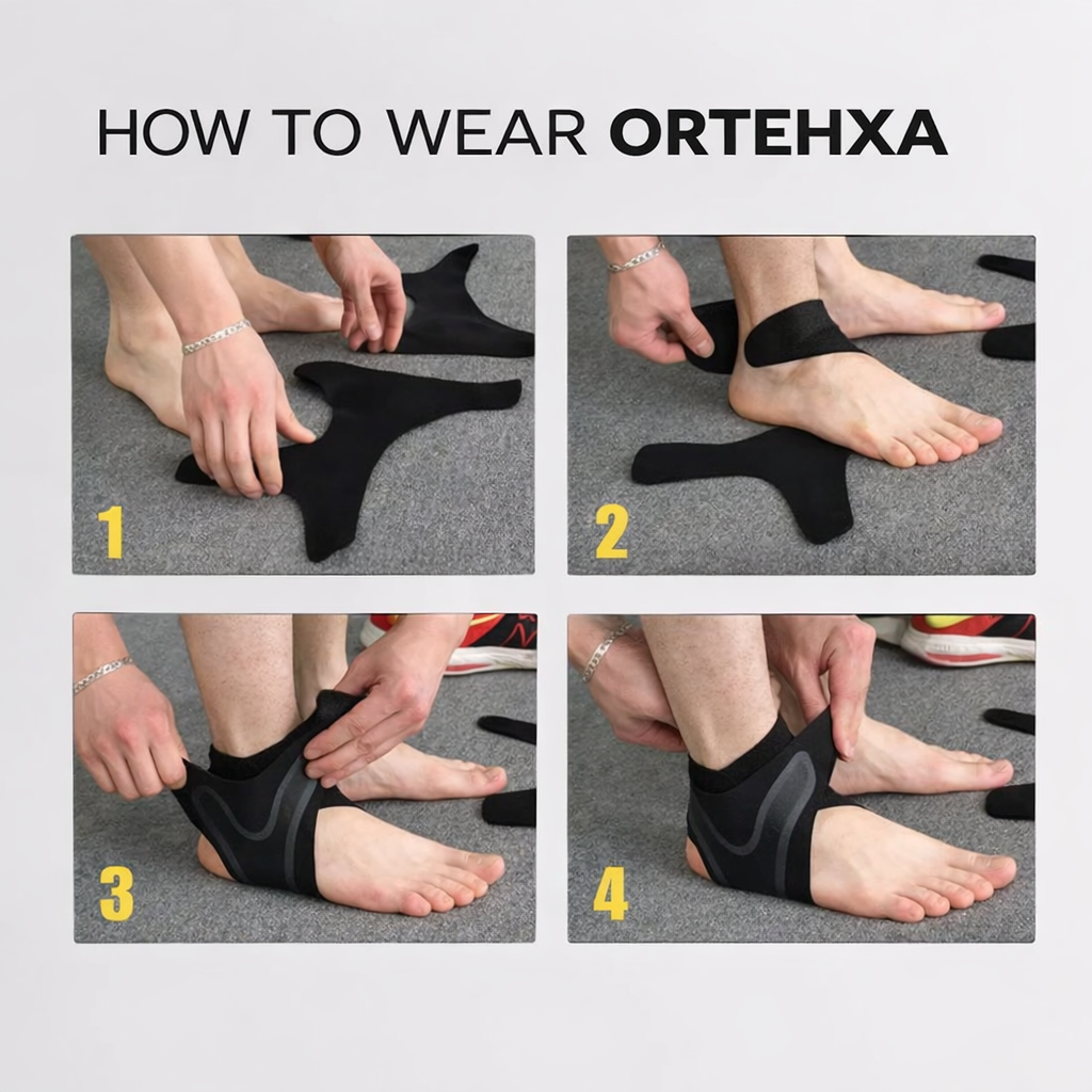 Footrest with Compression | Stable Heel Support