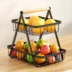 Practical fruit basket made of high-quality steel for your kitchen