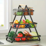 Practical fruit basket made of high-quality steel for your kitchen