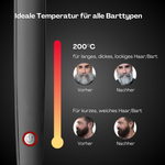 Eleganter Bartstyler | Kabelloses Gerät für einen makellosen Look