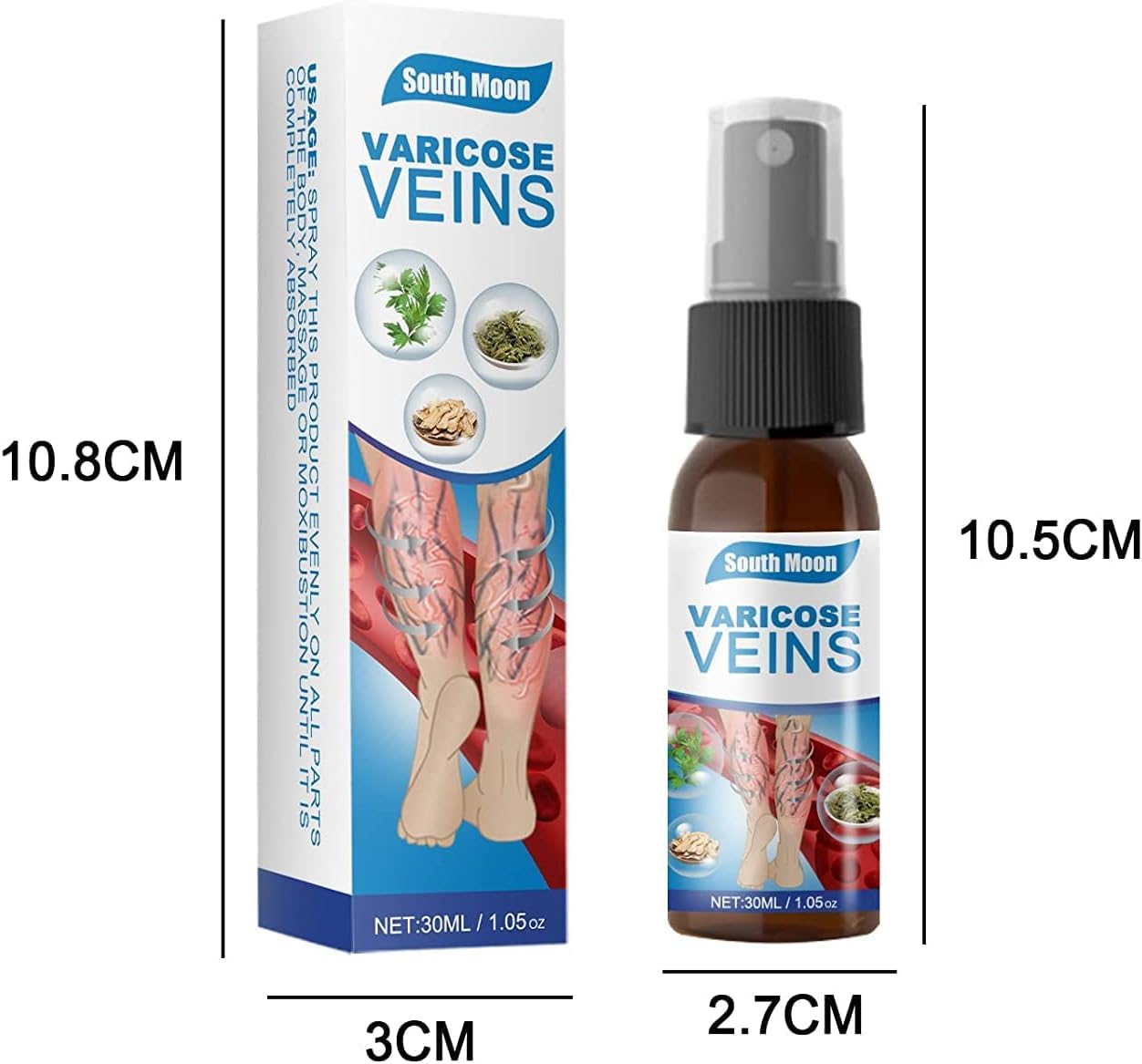 Revitalizing Leg Care Spray | Pain-Free & Easy to Use